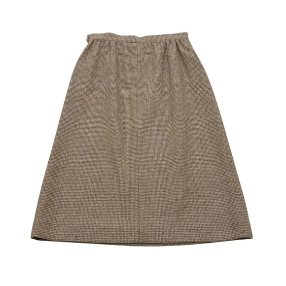 Women’s Vintage Pendleton skirt wool beige/brown 1980s - Picture 5 of 5